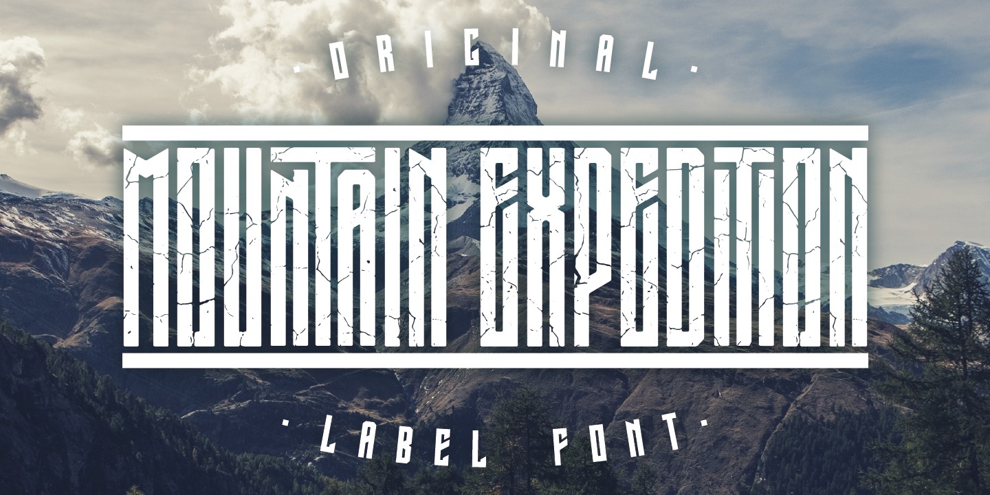 Mountain Expedition Font